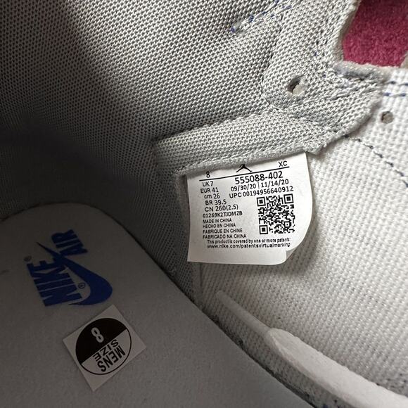 Jordan 1 Retro High Royal Smoke Grey – Size 8 – Brand New - Picture 7 of 7